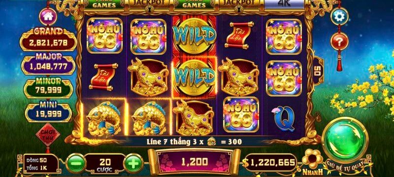 Chơi game slot nổ hũ tại nhatvip như nào?